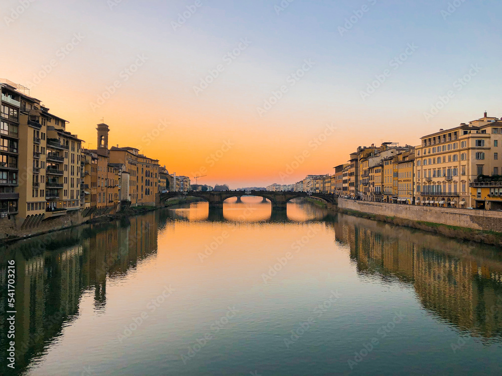 A Bridge in Firenze city