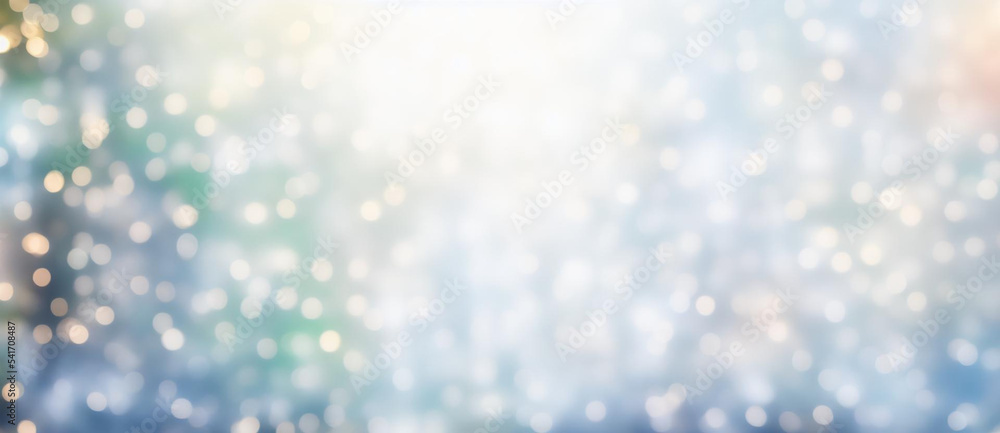 White Blurry Sparkling Bubbles Bokeh Concept Celebration Background, Digital Artwork, Concept Art