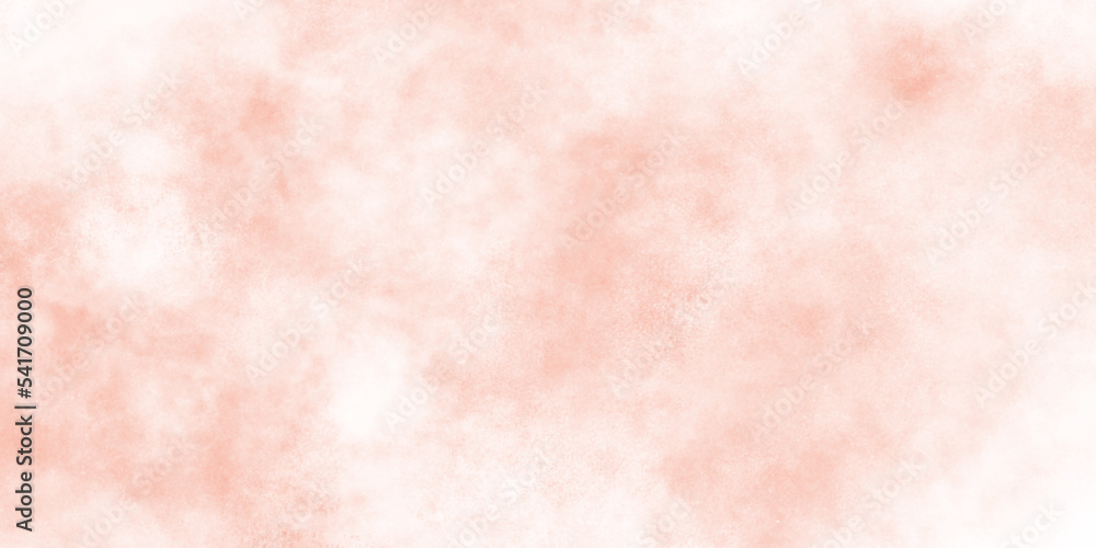 Light and soft pink or pastel watercolor background with smoke, Beautiful pink watercolor painted paper texture, light pink grunge texture, painted pink or pastel background with watercolor stains.