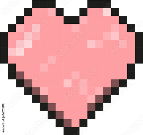 Pixel Heart, pixel art