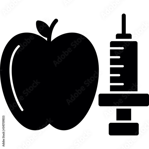 Genetic Modification Food Icon