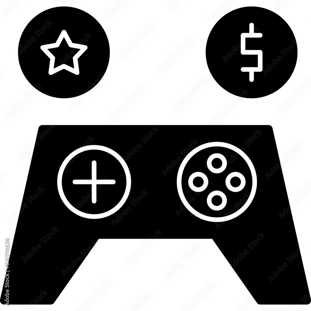 Fototapeta premium Gamification Icon