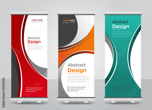 Business roll up banner design
