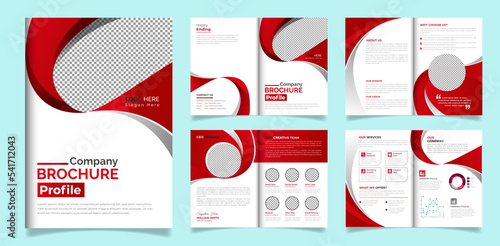 Corporate Brochure 8 page design