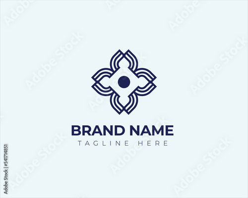 Vintage frame logo. Antique label. Suitable for tattoo studio, barber shop, whiskey label, wine, beer, brewing, salon, shop, signage.
