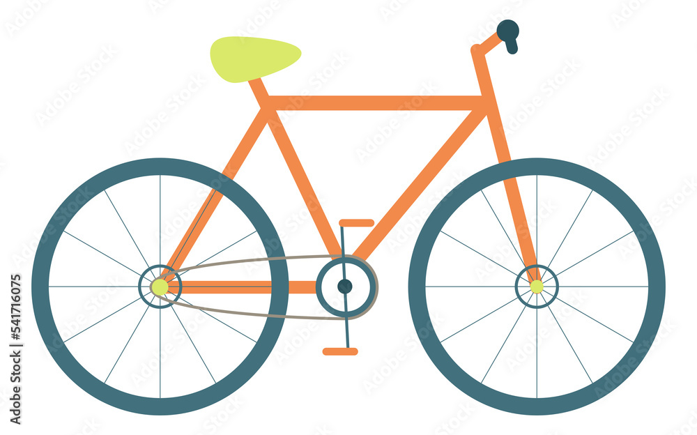 Naklejka premium Bike