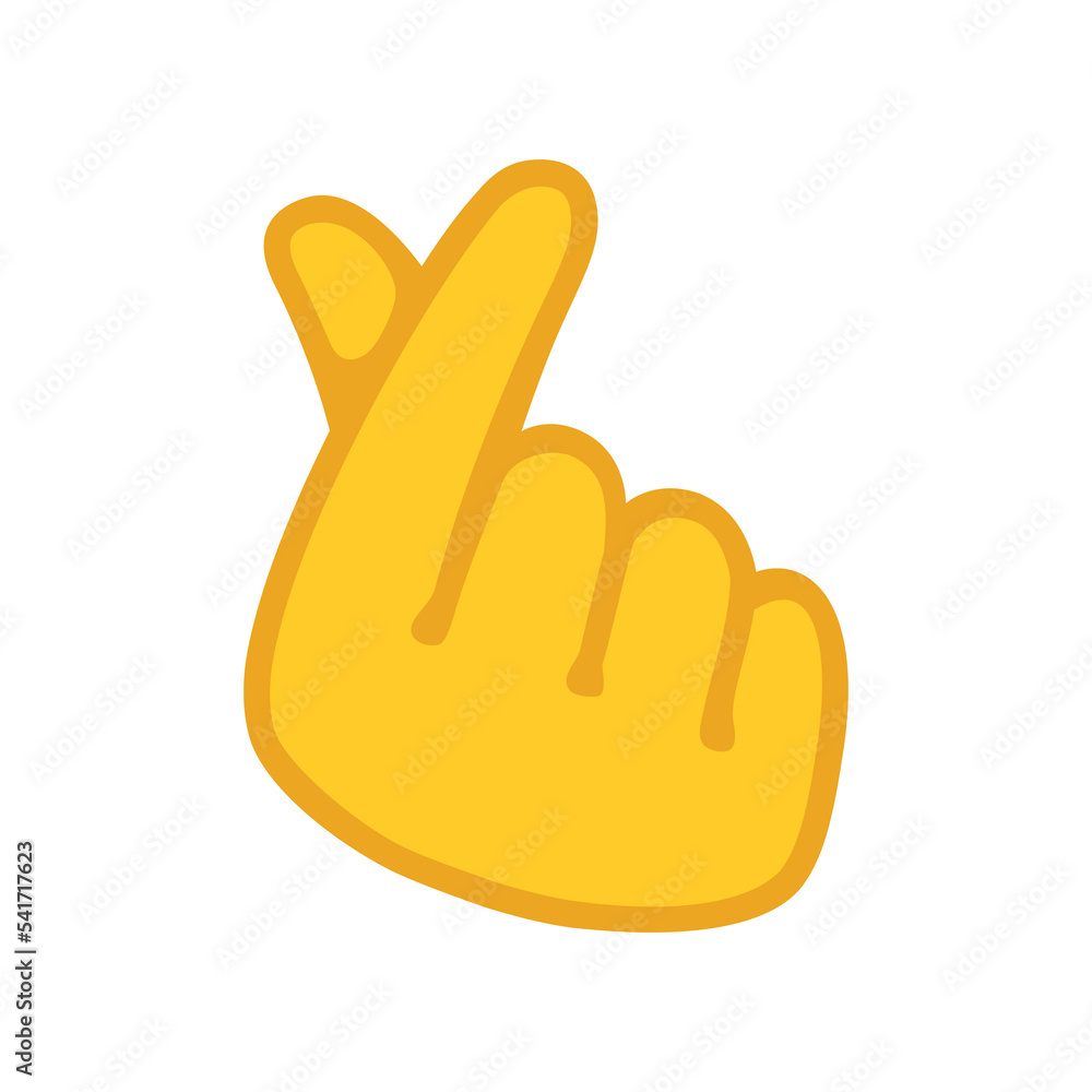 Fingers snapping, love, or money vector emoji sign design. Fingers snapping, love, or money vector emoji sign design.