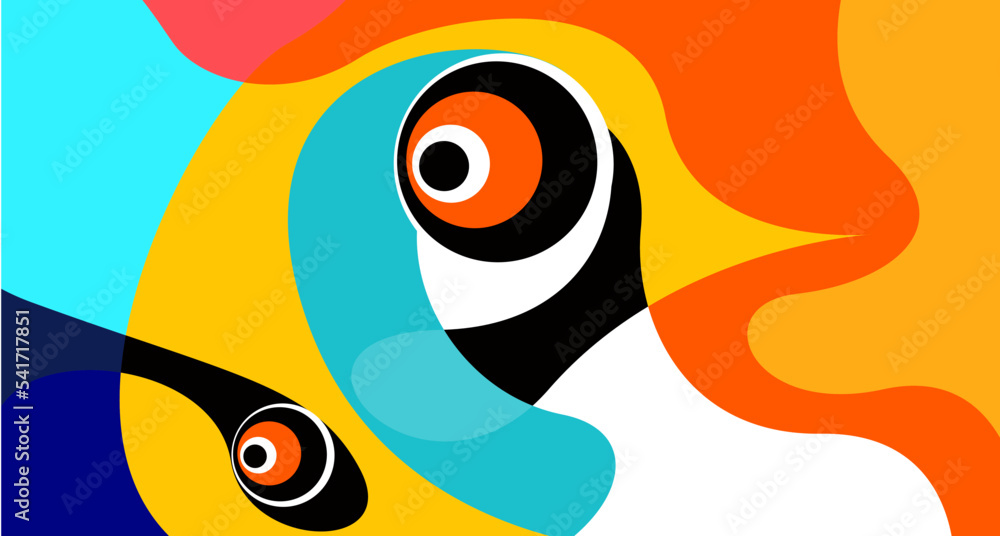 Obraz premium Vector colorful fluid and liquid abstract background for banner