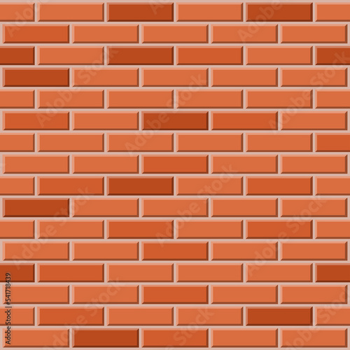 Brick wallpaper texture seamless pattern