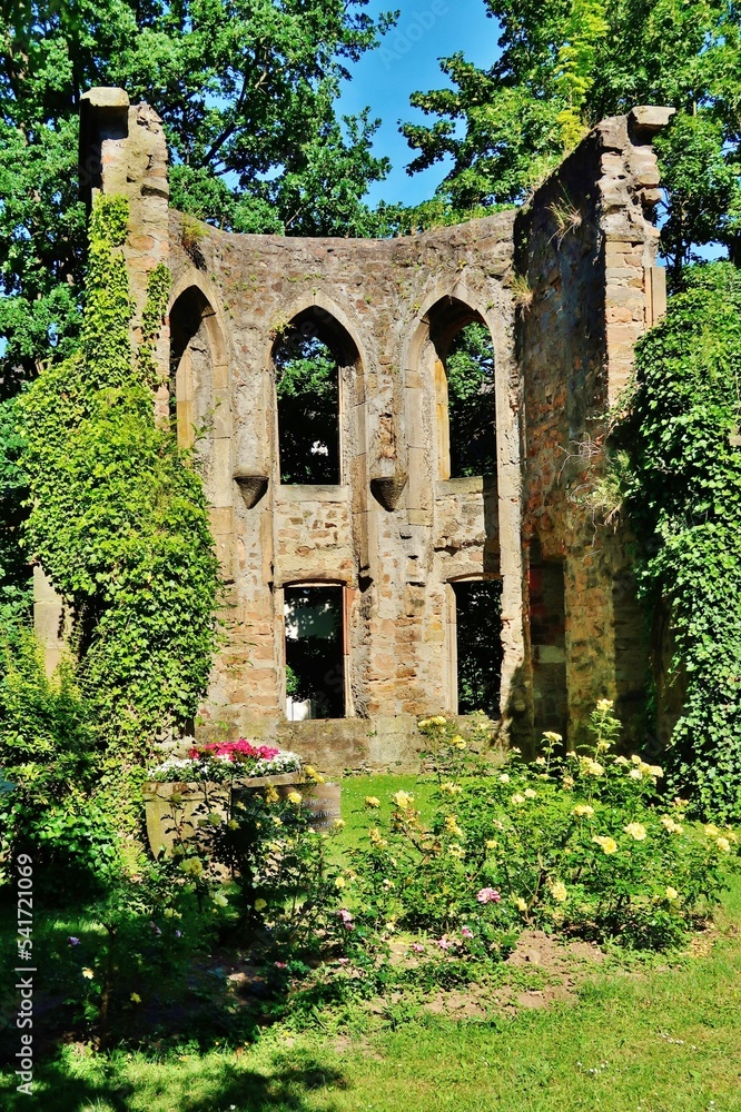 Ruine, Franziskuskapelle, Marburg, Hessen