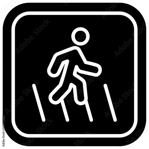 Road Cross Icon