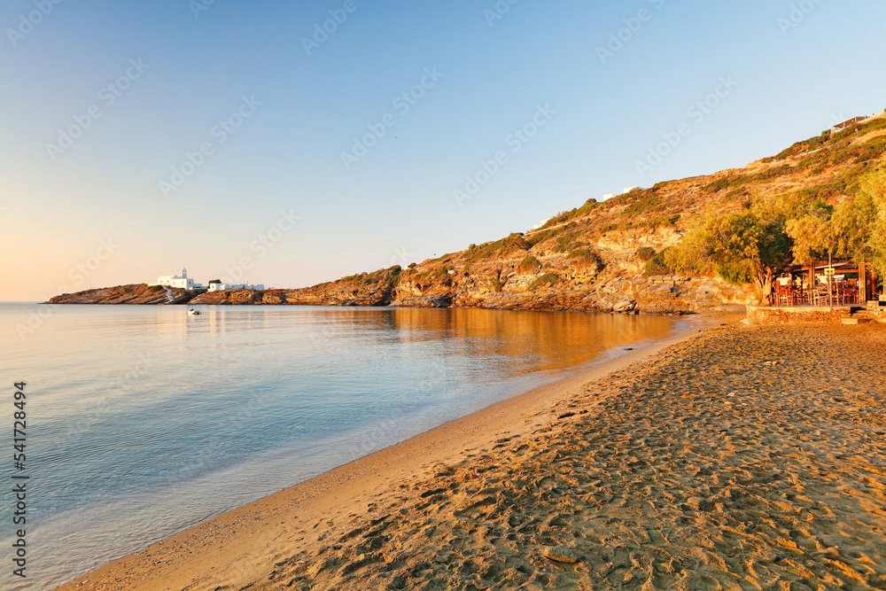 Apokofto is the beach of Chrissopigi in Sifnos, Greece