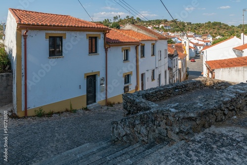 Rural houses in Belver, Gaviao, Portugal photo