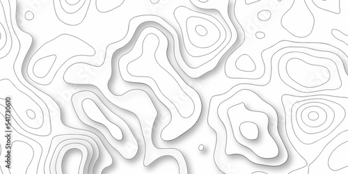 Abstract topographic contours map background, Vector contour topographic map background. Topography and geography map grid abstract backdrop. 