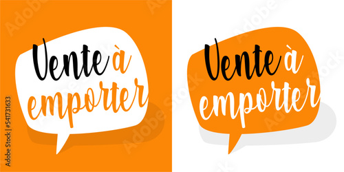 Vente à emporter
