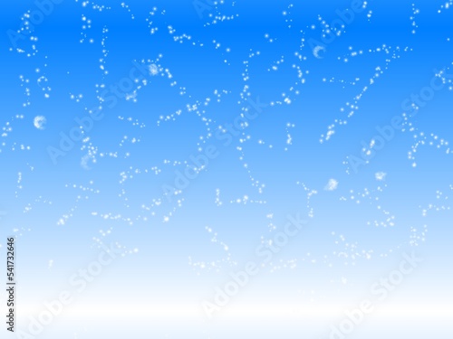 夜明け前の星空
