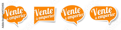 Vente à emporter,