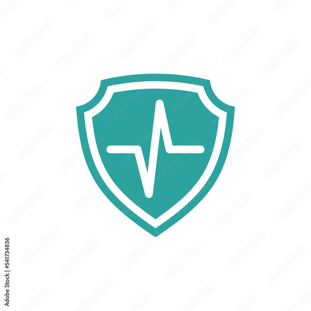 shield healthcare cross icon vector template shield healthcare cross icon vector template