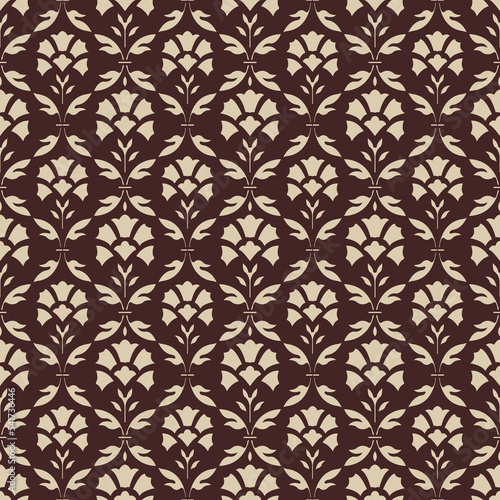 Seamless background image retro vintage pattern