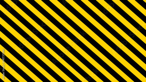 Yellow and black stripes background vector illustration.