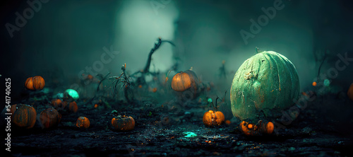 Halloween pumpkin atmosphere strange mystery things magic 