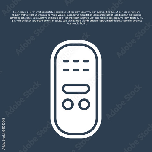 Pop art Remote control icon isolated on color background. Vector