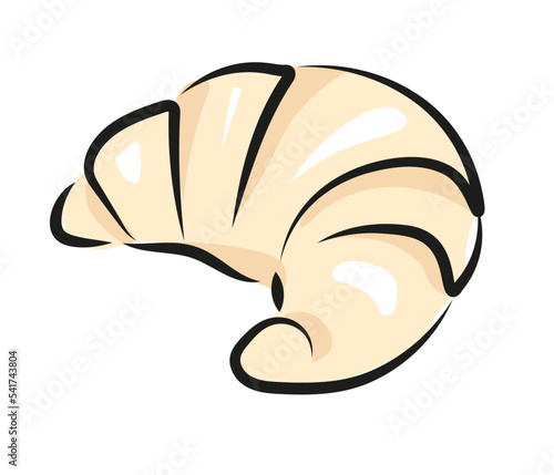 Croissant ilustracja