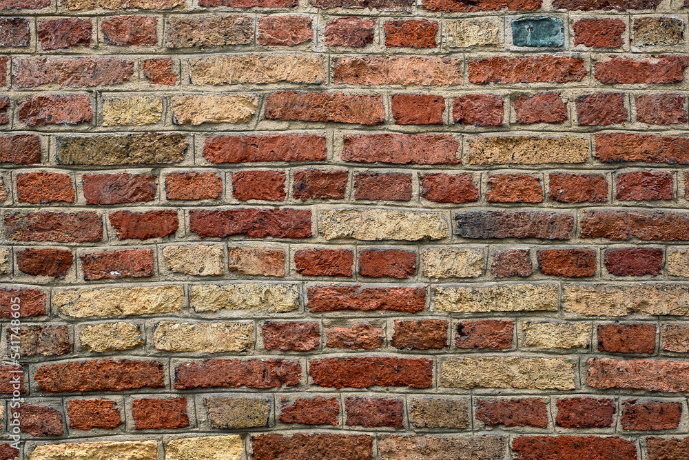Obraz premium Old brick wall texture background