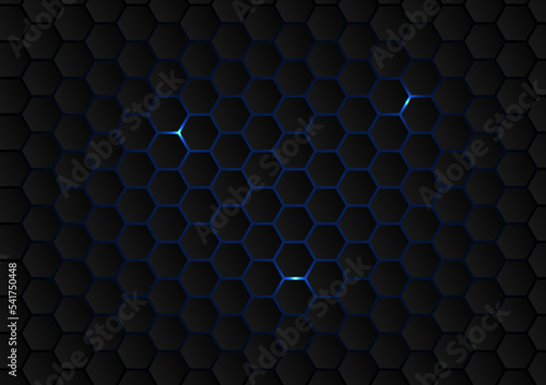 abstract hive hitech technology illustration background