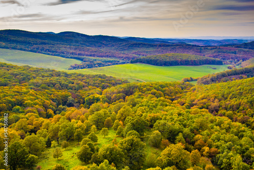 Obraz na płótnie Hungarian landscape in the autumn w salonie
