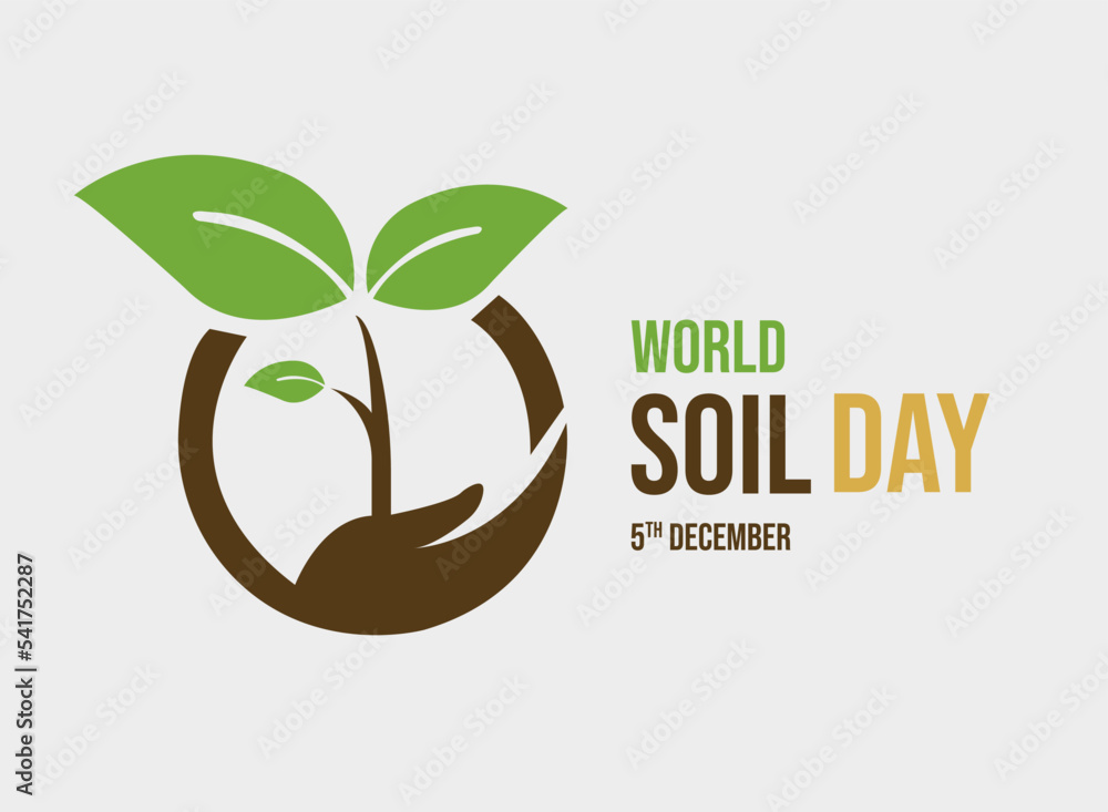 World Soil Day (WSD) Vector Illustration, greeting card, poster, banner