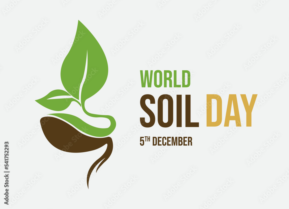 World Soil Day (WSD) Vector Illustration, greeting card, poster, banner