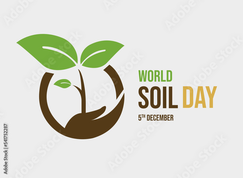 World Soil Day (WSD) Vector Illustration,  greeting card, poster, banner, the importance of healthy soil, sustainable management of soil resources Vector design, Earth  day graphic assets, green world