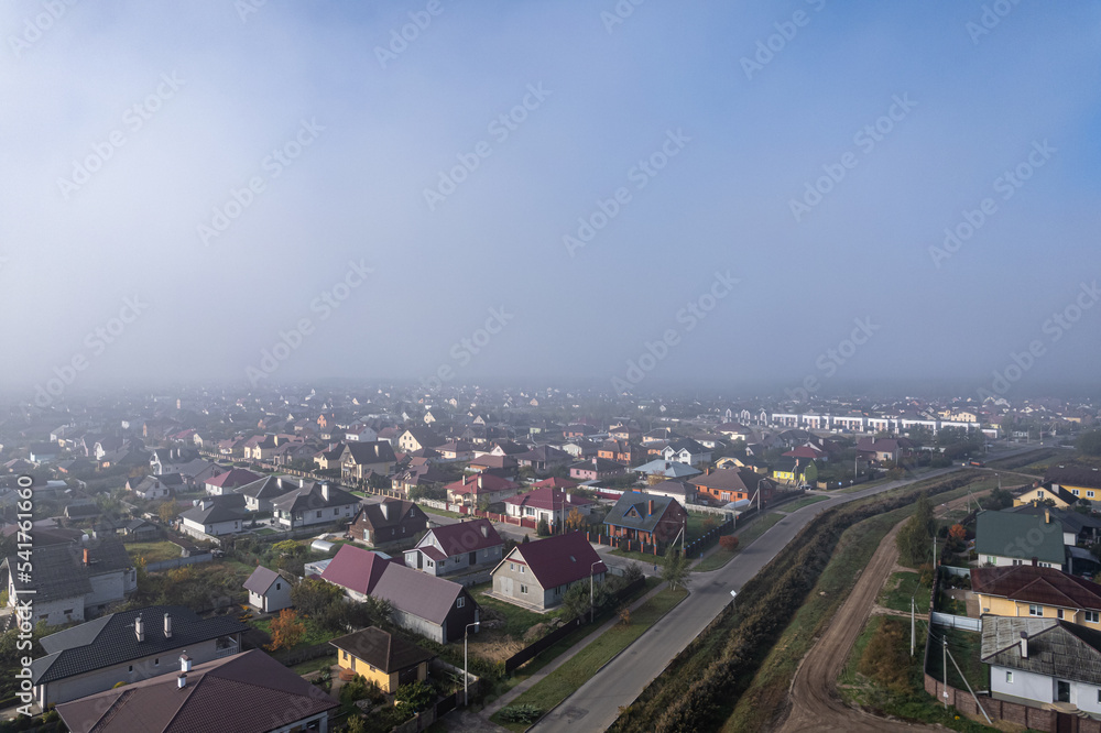 The city of Brest from a height The city of Brest from a height