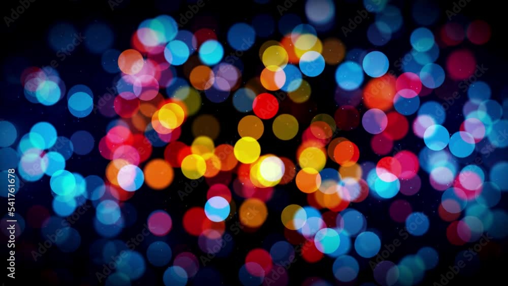 Abstract Motion Artistic Sweet Blue Red Yellow Shinning Blurry Focus Circle Bokeh Lights And Glitter Dust Floating Background Seamless Loop Abstract Motion Artistic Sweet Blue Red Yellow Shinning Blurry Focus Circle Bokeh Lights And Glitter Dust Floating Background Seamless Loop