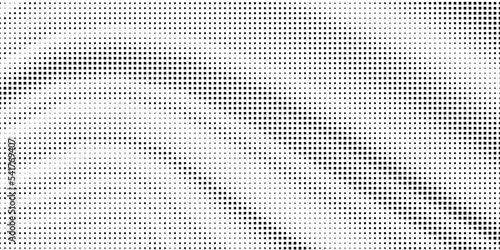 Halftone monochrome pattern with squares. Minimalism, vector. Background for posters, websites, business cards, postcards, interior design.