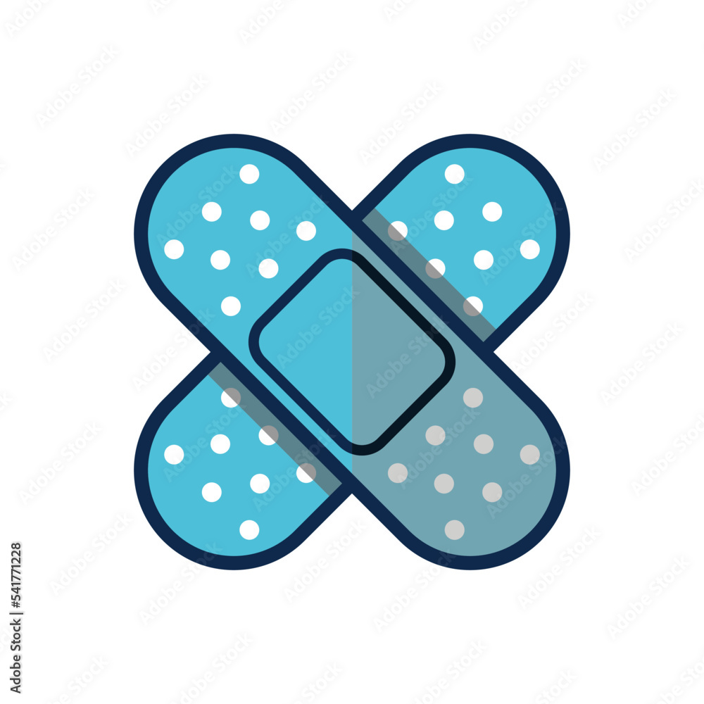 band aid plaster icon design vector template band aid plaster icon design vector template