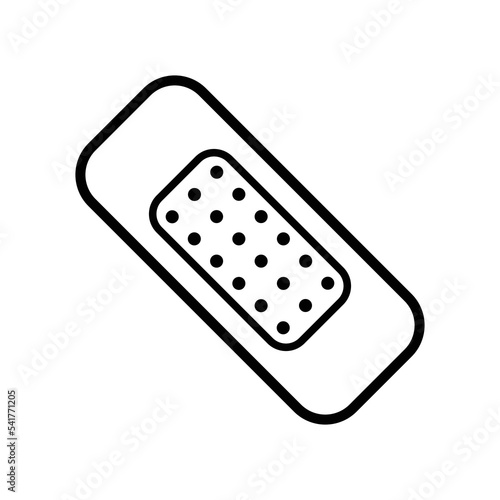 band aid plaster icon design vector template