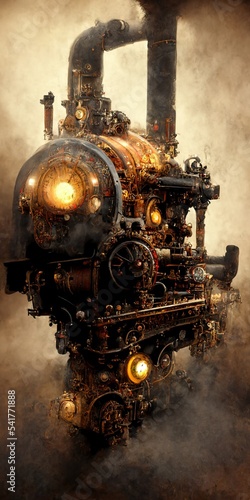Steampunk machine