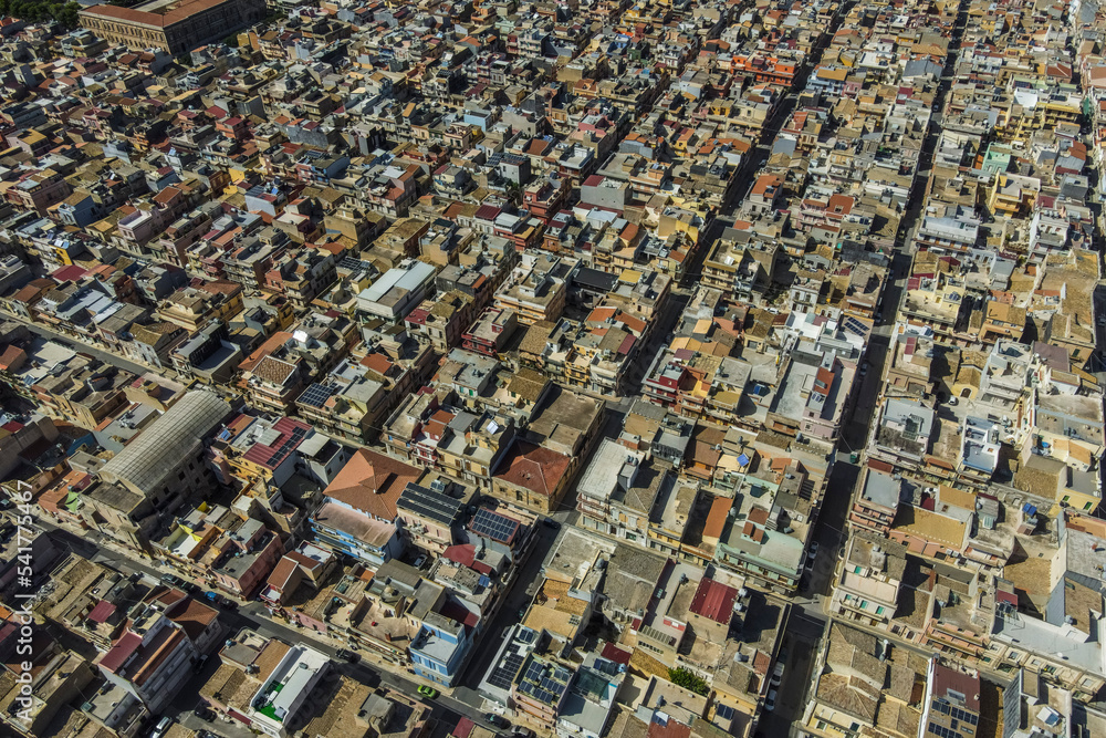 Aerial view of Pachino, Syracuse, Sicily, Italy. Aerial view of Pachino, Syracuse, Sicily, Italy.