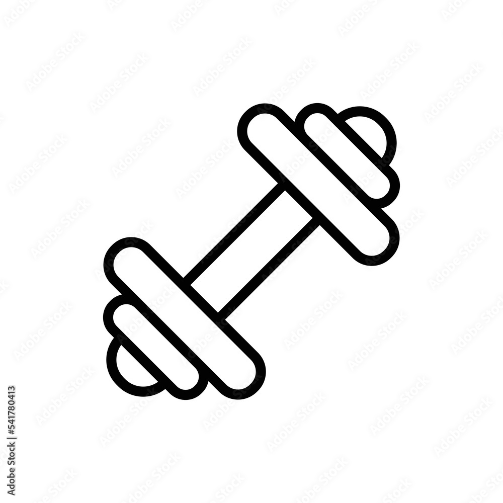 dumbbell icon design vector template dumbbell icon design vector template