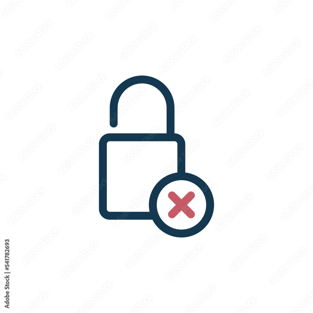 padlock icon vector logo template padlock icon vector logo template