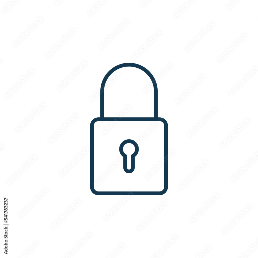 padlock icon vector logo template padlock icon vector logo template