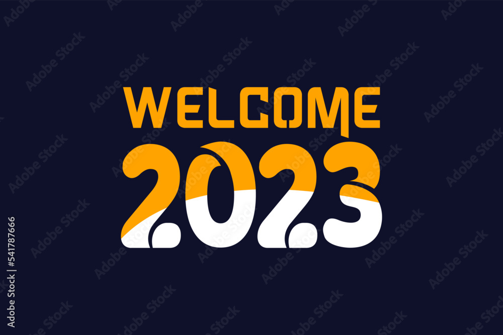 Welcome 2023 design