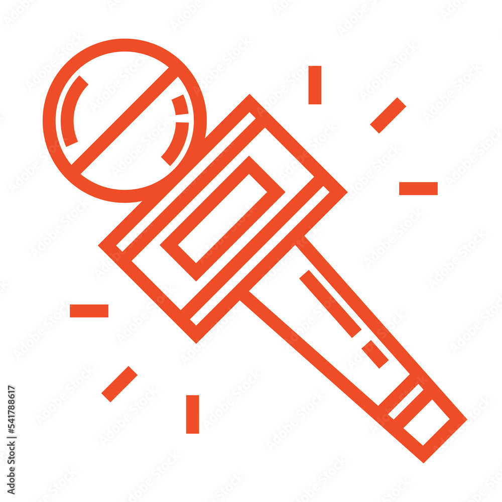 Journalist PNG Format With Transparent Background Stock Illustration