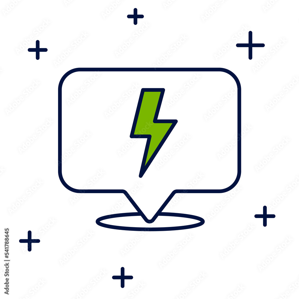 Filled outline Lightning bolt icon isolated on white background. Flash sign. Charge flash icon. Thunder bolt. Lighting strike. Vector Filled outline Lightning bolt icon isolated on white background. Flash sign. Charge flash icon. Thunder bolt. Lighting strike. Vector