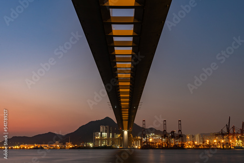 Stonecutters' Bridge in Hong Kong