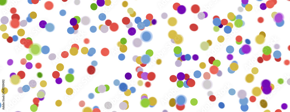 Background of colorful confetti