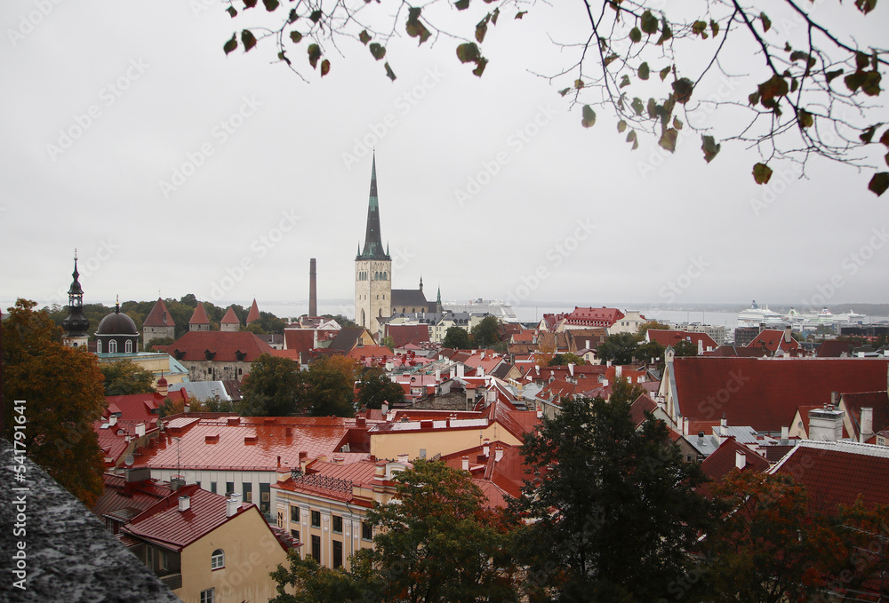 The City Tallinn, Estonia, baltic States, Europe
