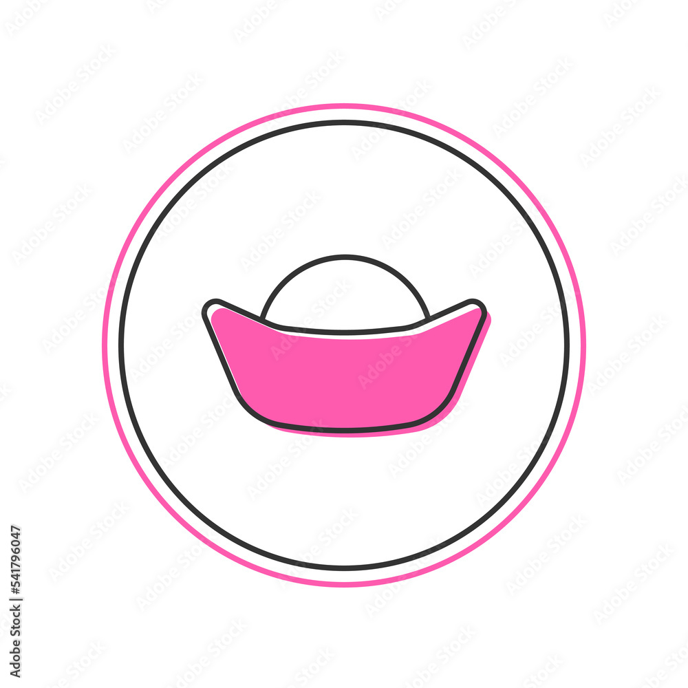 Filled outline Sushi icon isolated on white background. Traditional Japanese food. Vector Filled outline Sushi icon isolated on white background. Traditional Japanese food. Vector